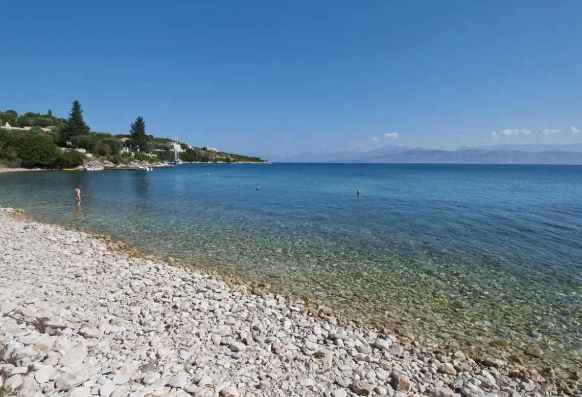 Plaża przy hotelu Katia Beach Aparthotel
