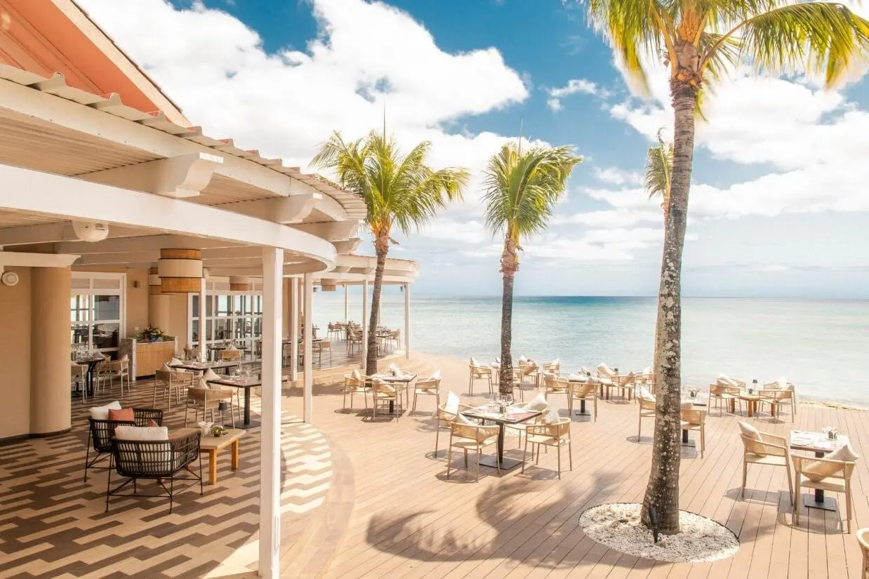 Plaża przy hotelu Le Meridien Ile Maurice