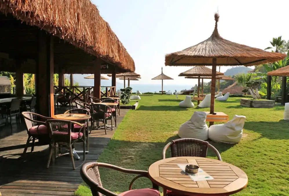 Plaża przy hotelu Manas Park (Oludeniz)