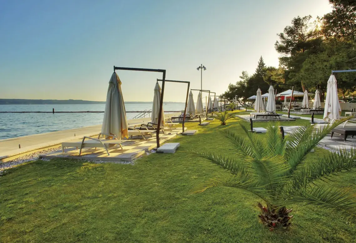 Plaża przy hotelu Mirna LifeClass