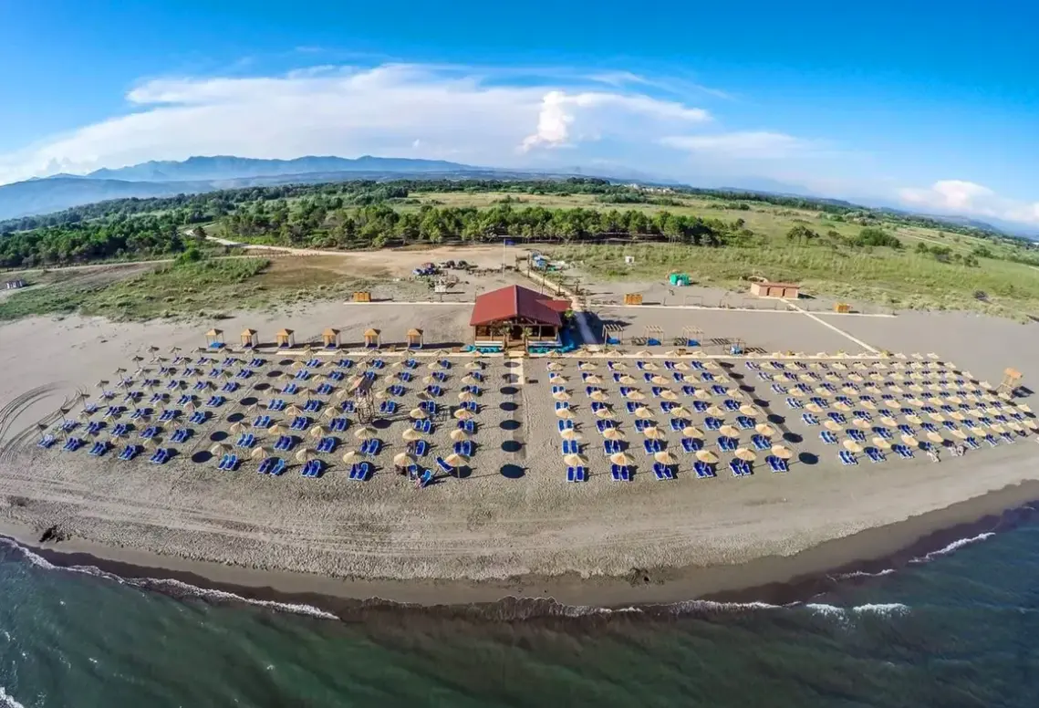 Plaża przy hotelu Montefila
