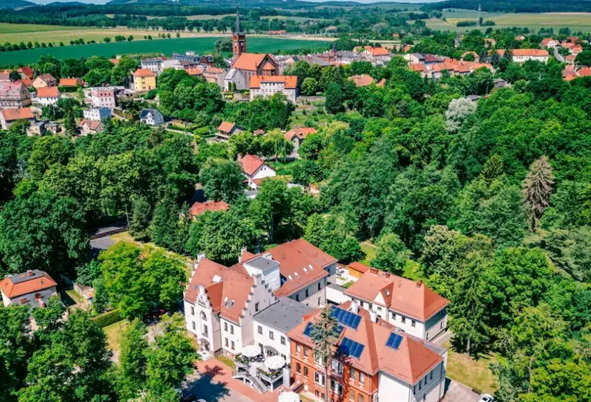 Widok z hotelu Niemcza SPA