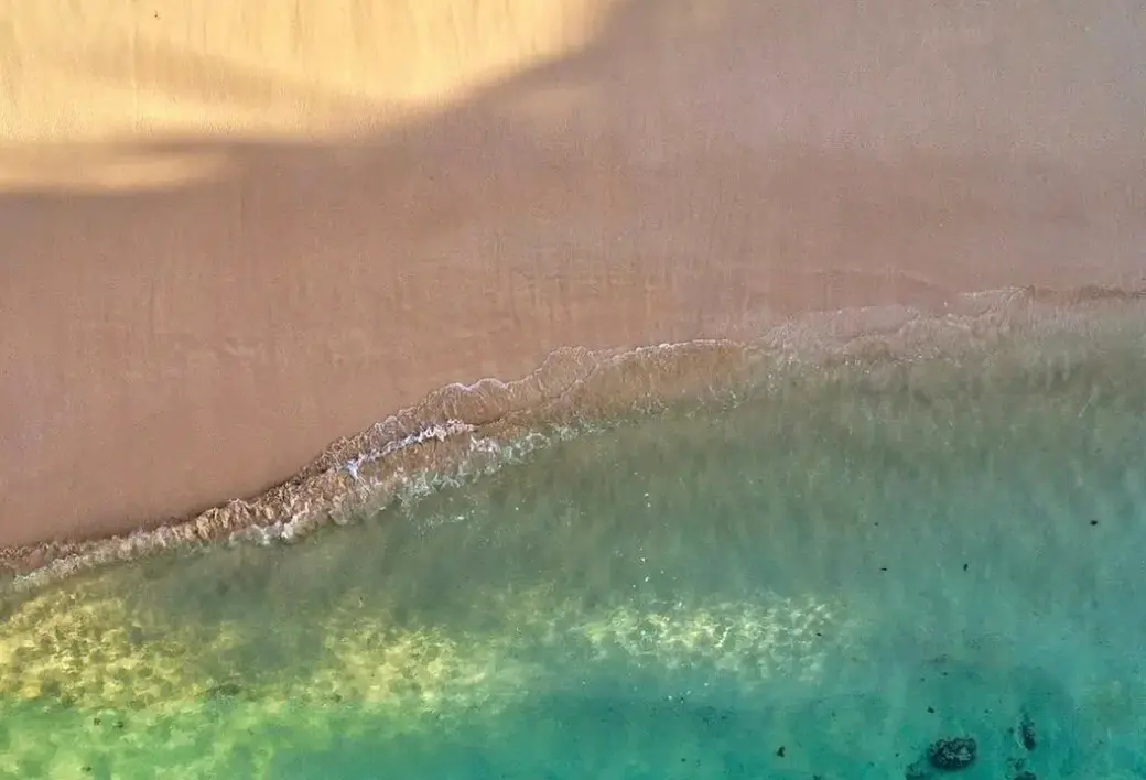 Plaża przy hotelu Odjo d'Agua
