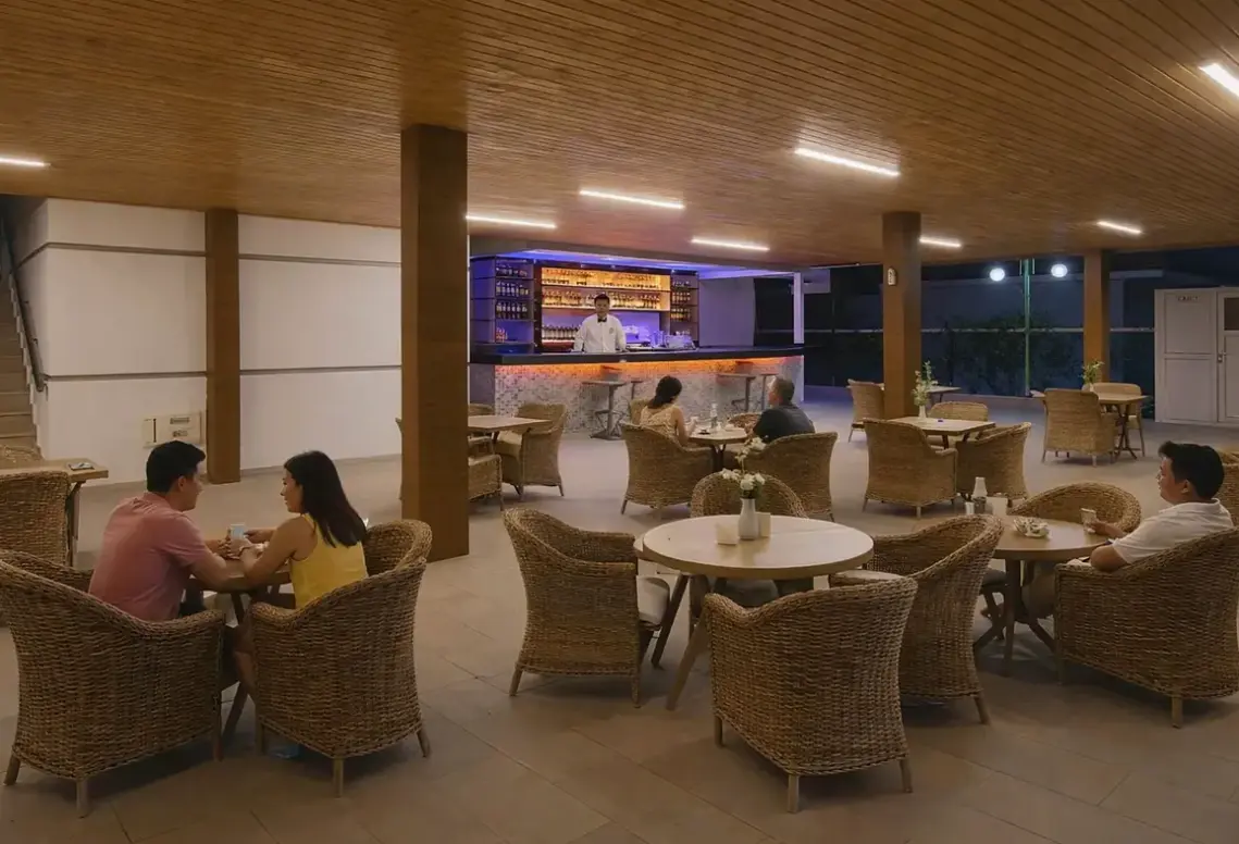 Restauracja i jedzenie w hotelu Oji Beach