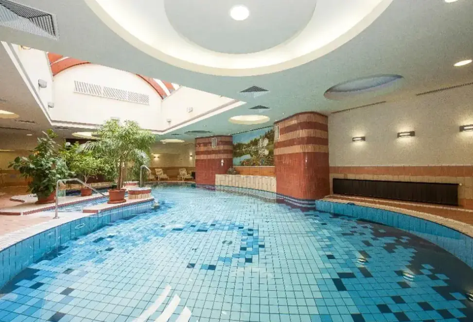 Basen w hotelu Palace (Heviz)
