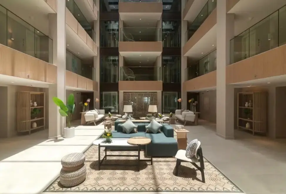 Lobby hotelu Palma Bay Rotana Resort