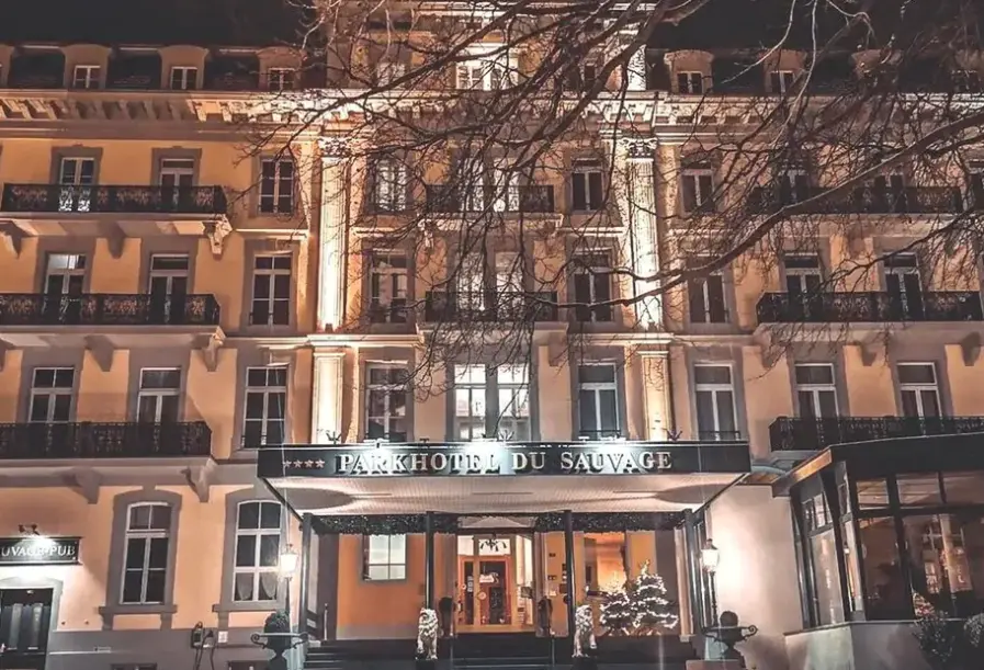 Obiekt hotelu Parkhotel du Sauvage