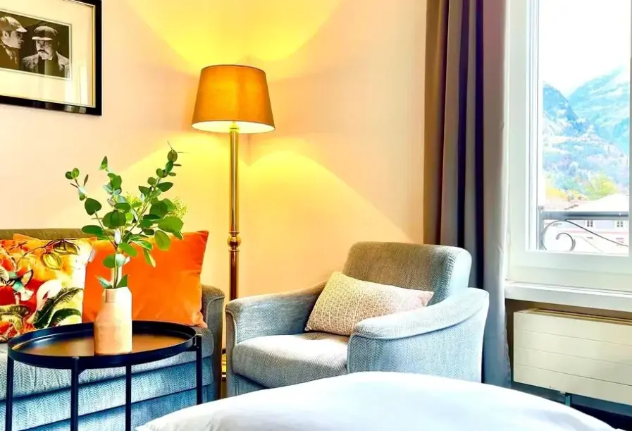 Pokój w hotelu Parkhotel du Sauvage