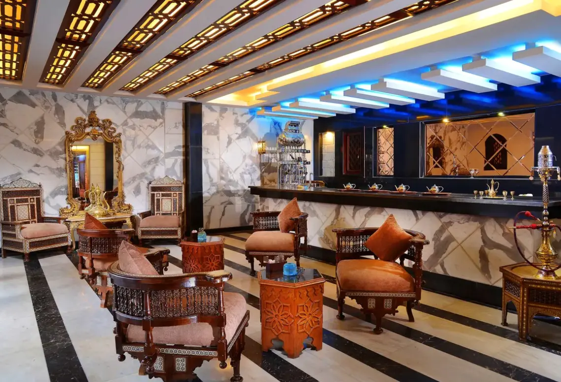 Lobby hotelu Pickalbatros Alf Leila Wa Leila Resort Neverland
