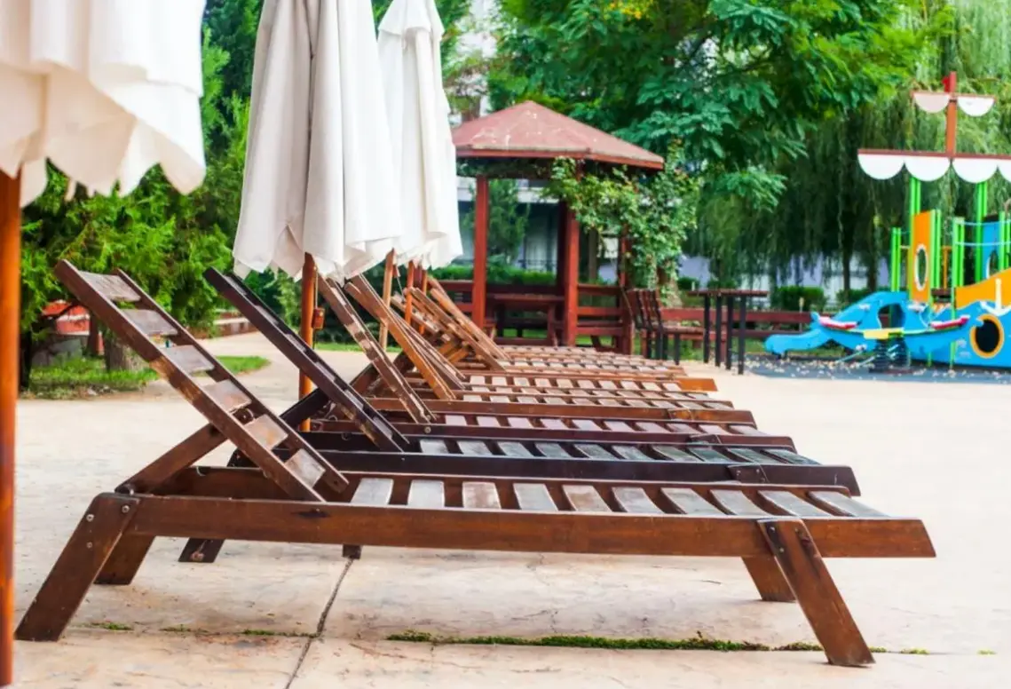 Basen w hotelu Rainbow 1 Holiday Complex