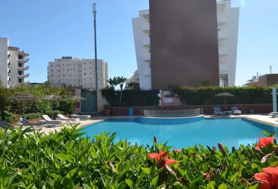 Basen w hotelu Residence Intouriste (Agadir)