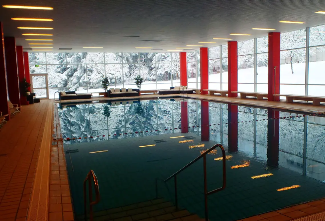 Basen w hotelu Residenz Harzhohe