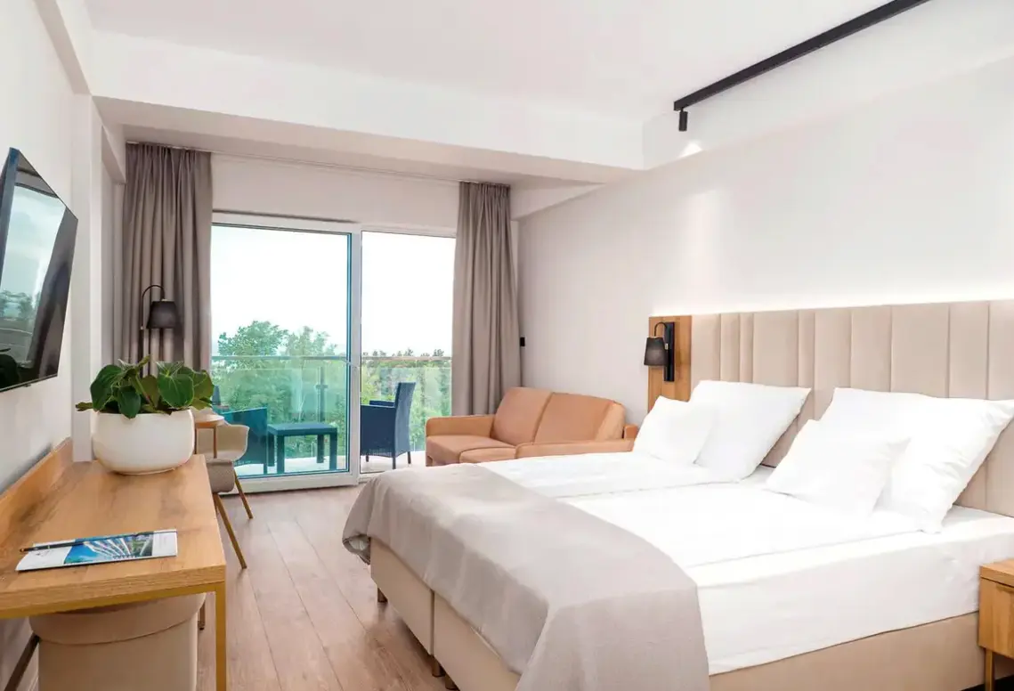 Pokój w hotelu Resort Król Plaza Spa & Wellness