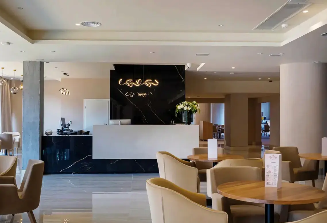 Lobby hotelu Resort Król Plaza Spa & Wellness