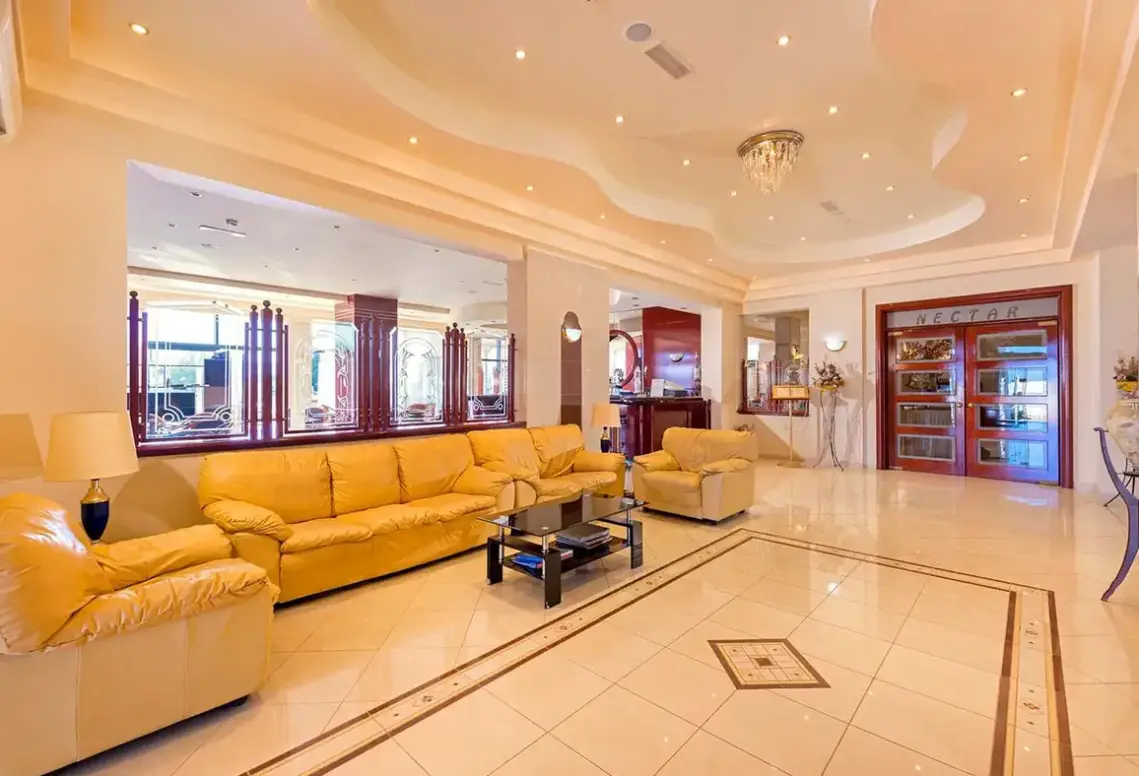 Lobby hotelu Rodos Star