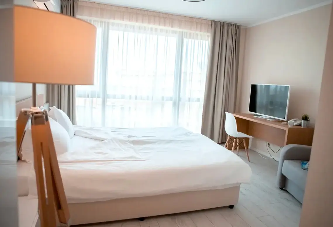 Pokój w hotelu Saint Panteleimon Beach