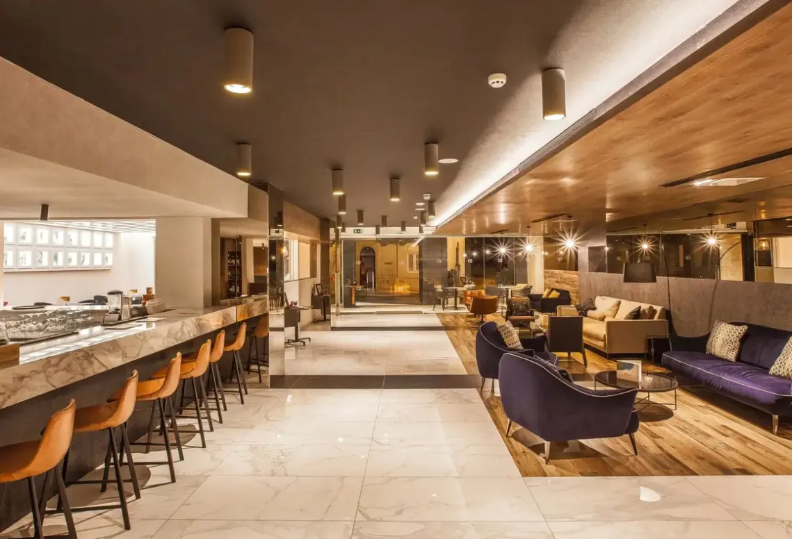 Lobby hotelu Solana (Mellieha)