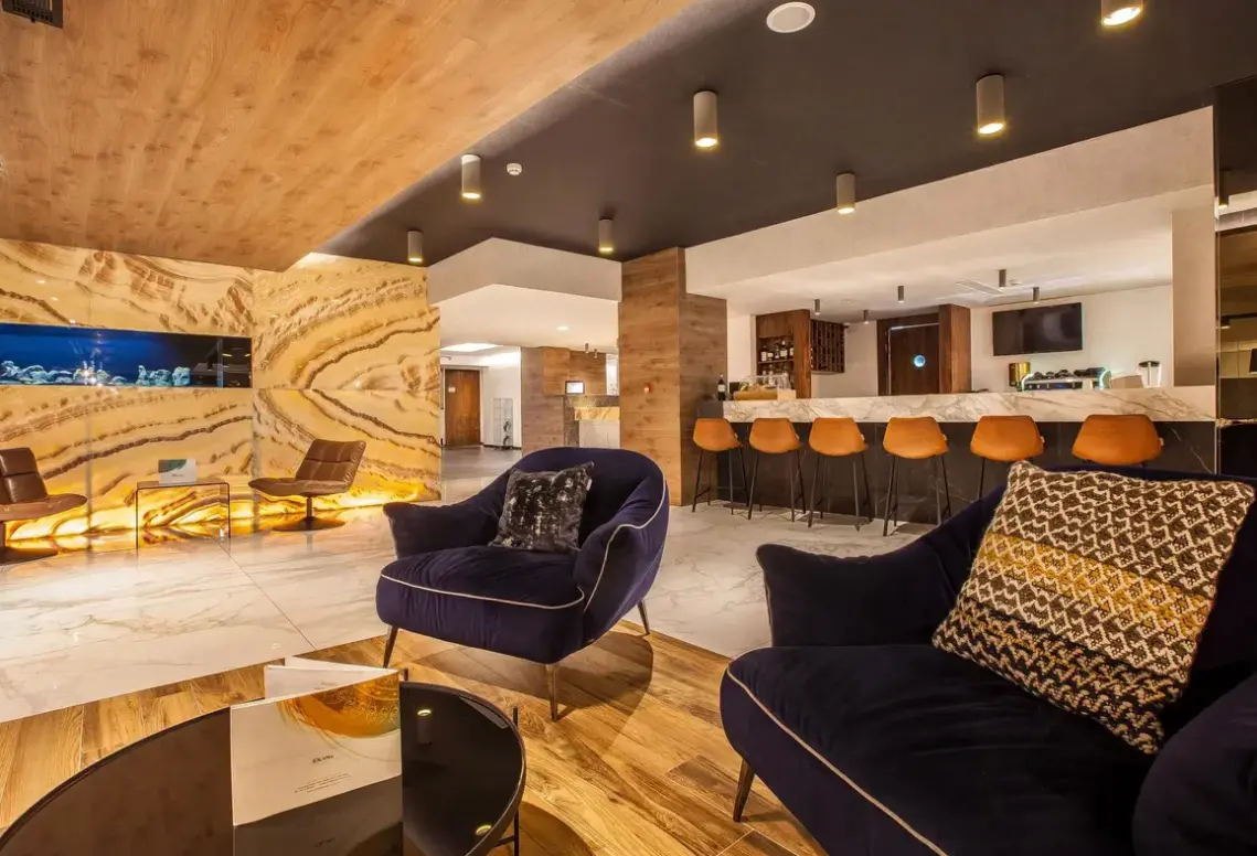 Lobby hotelu Solana (Mellieha)