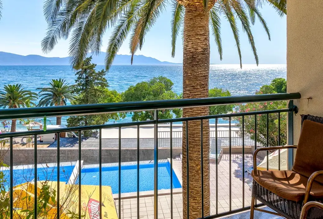 Widok z hotelu Sunce (Gradac)