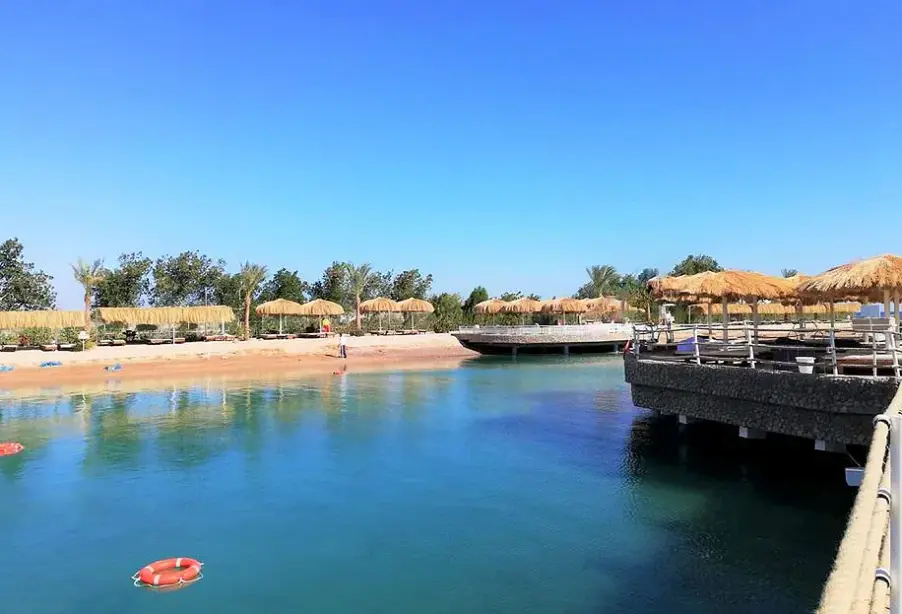 Plaża przy hotelu Sunrise Aqua Joy