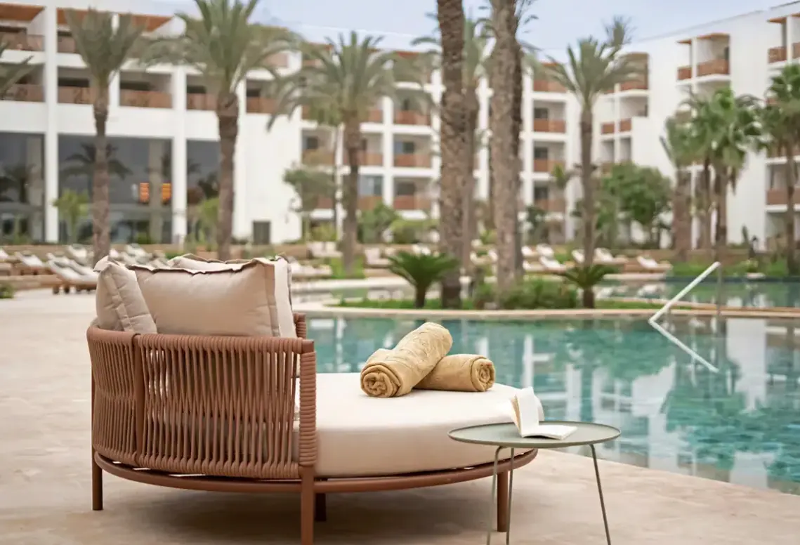 Basen w hotelu The View Agadir (ex. Royal Atlas & Spa)