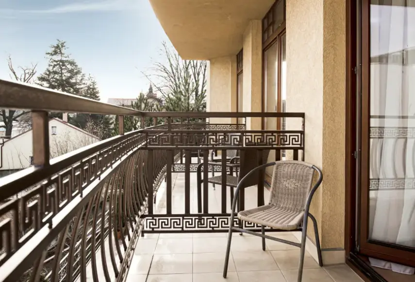 Widok z hotelu Trofana Wellness & Spa