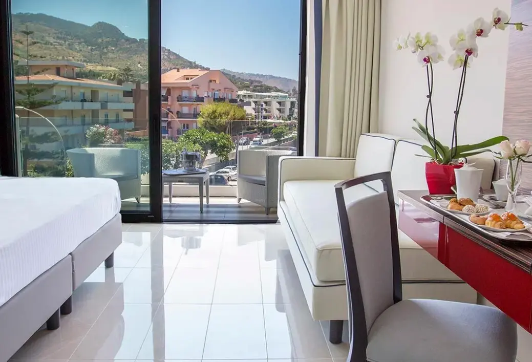 Pokój w hotelu Victoria Palace (Cefalu)