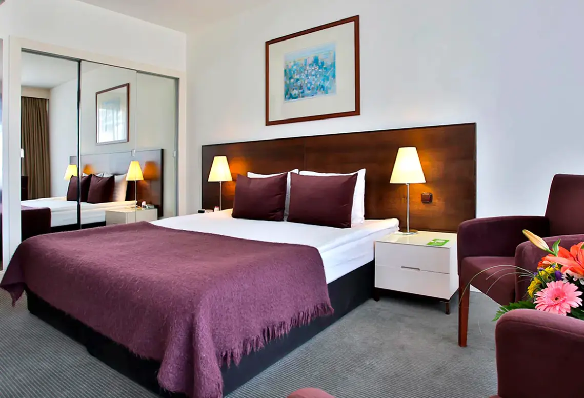 Pokój w hotelu Adina Apartment Hotel Budapest