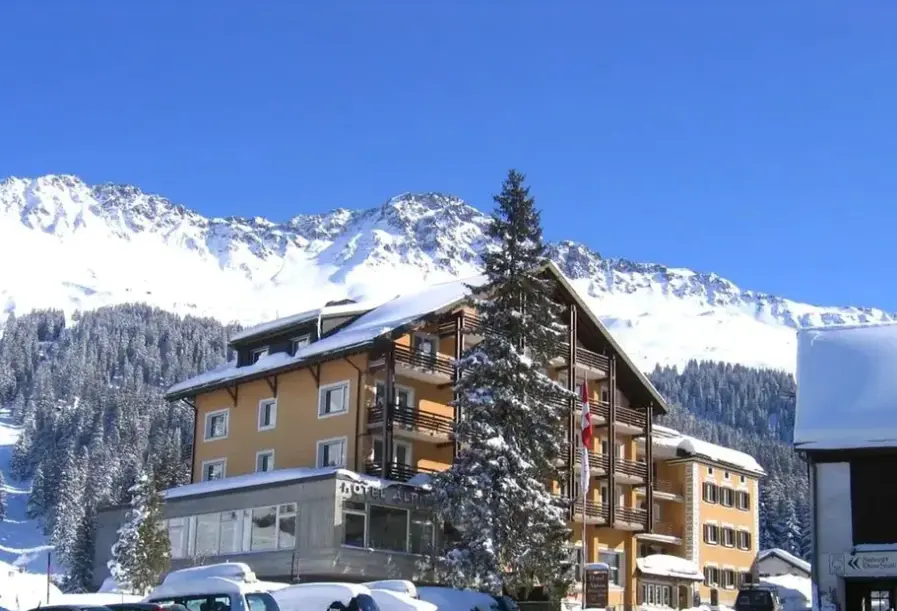 Obiekt hotelu Alpina Parpan