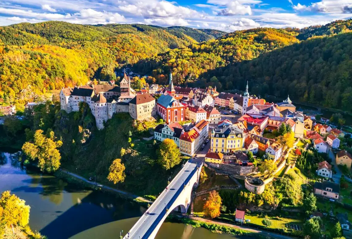 Widok z hotelu Ambassador Zlata Husa