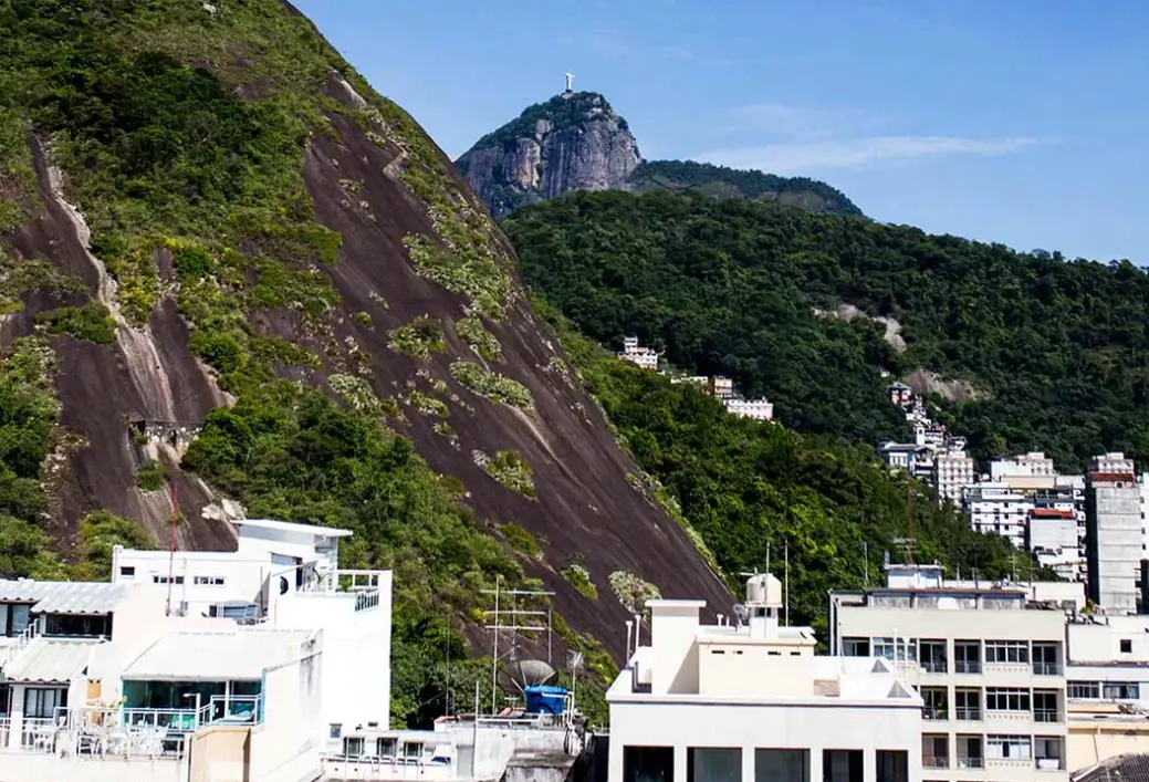 Widok z hotelu Americas Copacabana