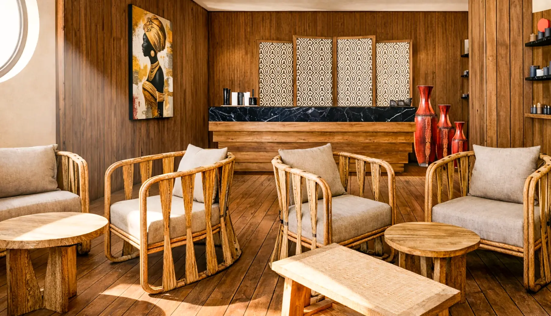 Lobby hotelu Anaya (Zanzibar)