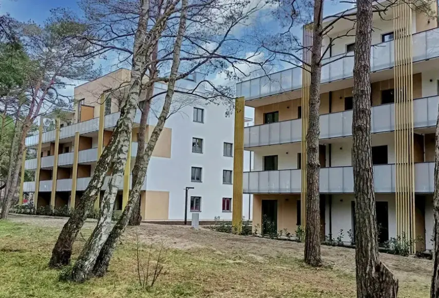 Obiekt hotelu Aquamarina Dąbki