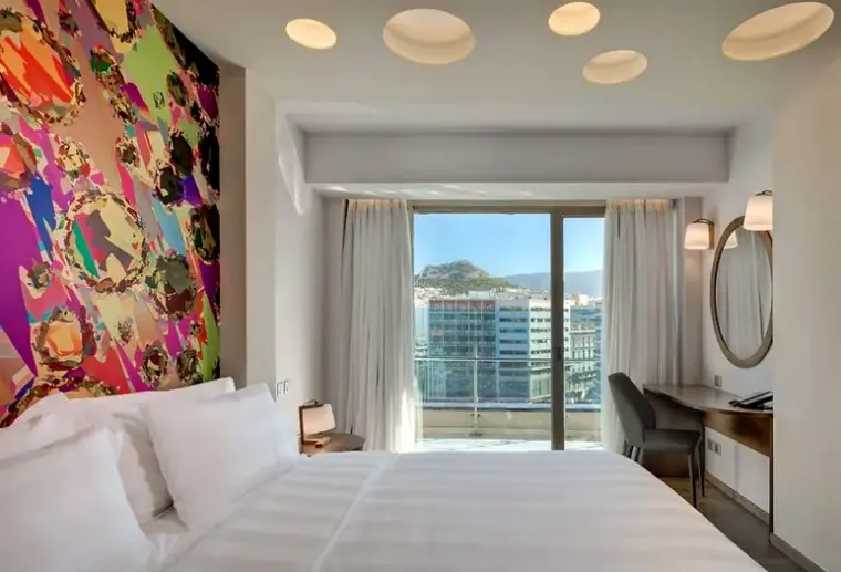 Pokój w hotelu Athens Tiare