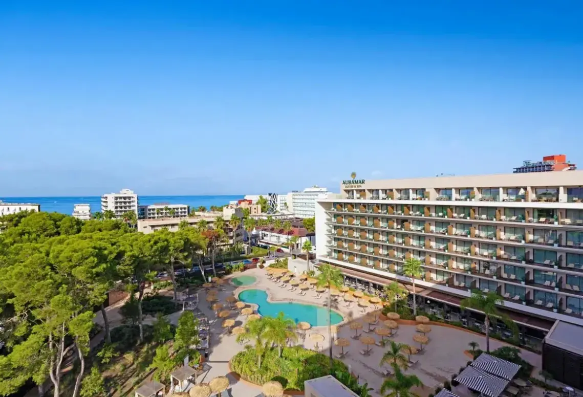 Obiekt hotelu Aubamar Palma Resort