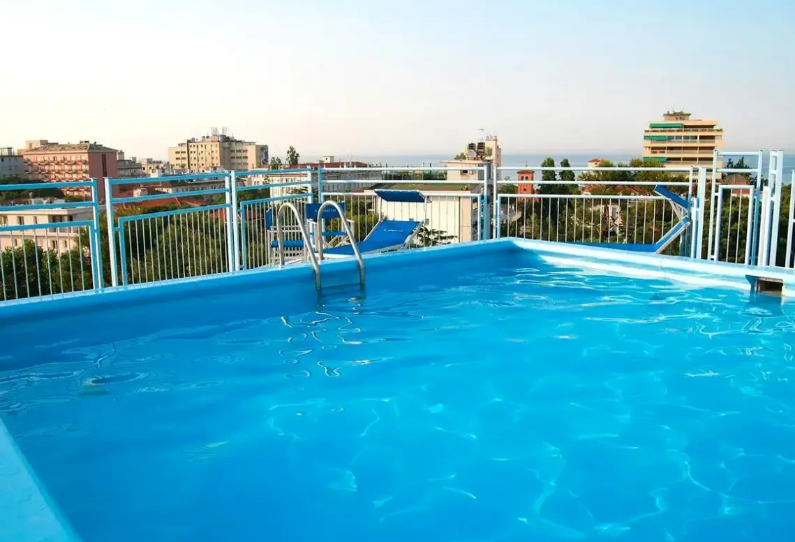 Basen w hotelu Augustus (Riccione)