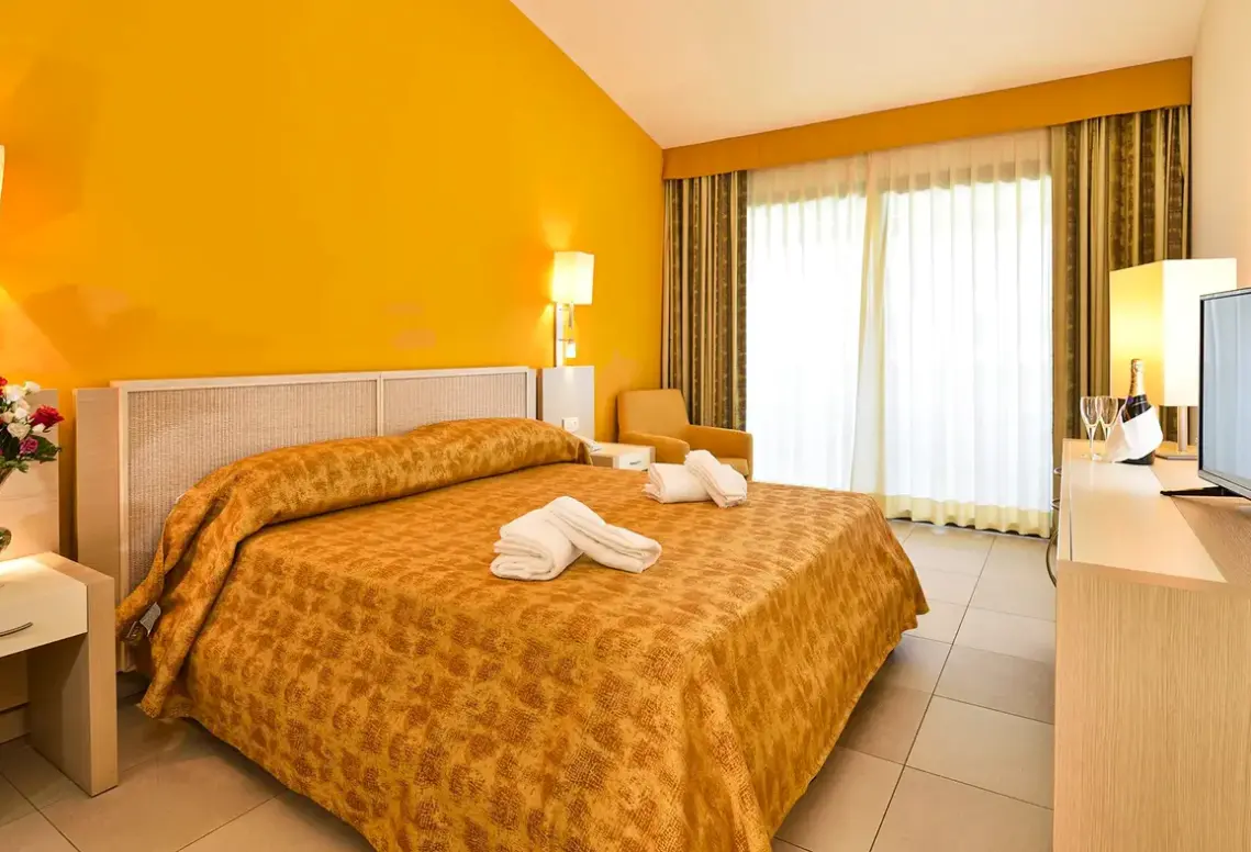 Pokój w hotelu Baja Bianca (Capo Coda Cavallo)