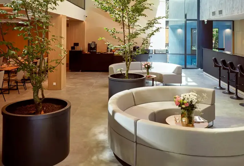 Lobby hotelu Baltic Jet Luxury Aparthotel