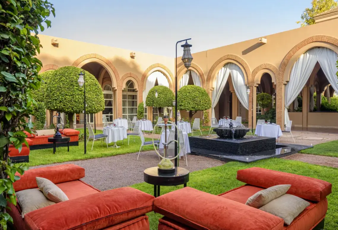 Restauracja i jedzenie w hotelu Barcelo Palmeraie Oasis Resort (ex. Pullman Marrakech Palmeraie Resort & Spa)