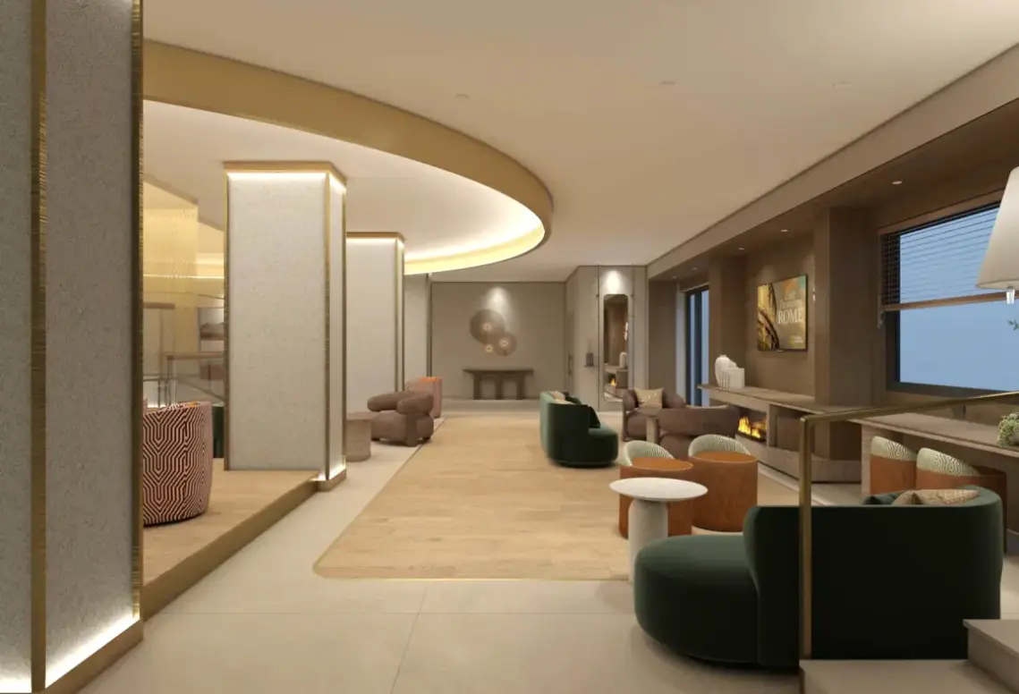 Lobby hotelu Barcelo Roma
