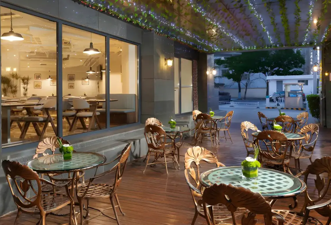 Restauracja i jedzenie w hotelu Beijing Sunworld