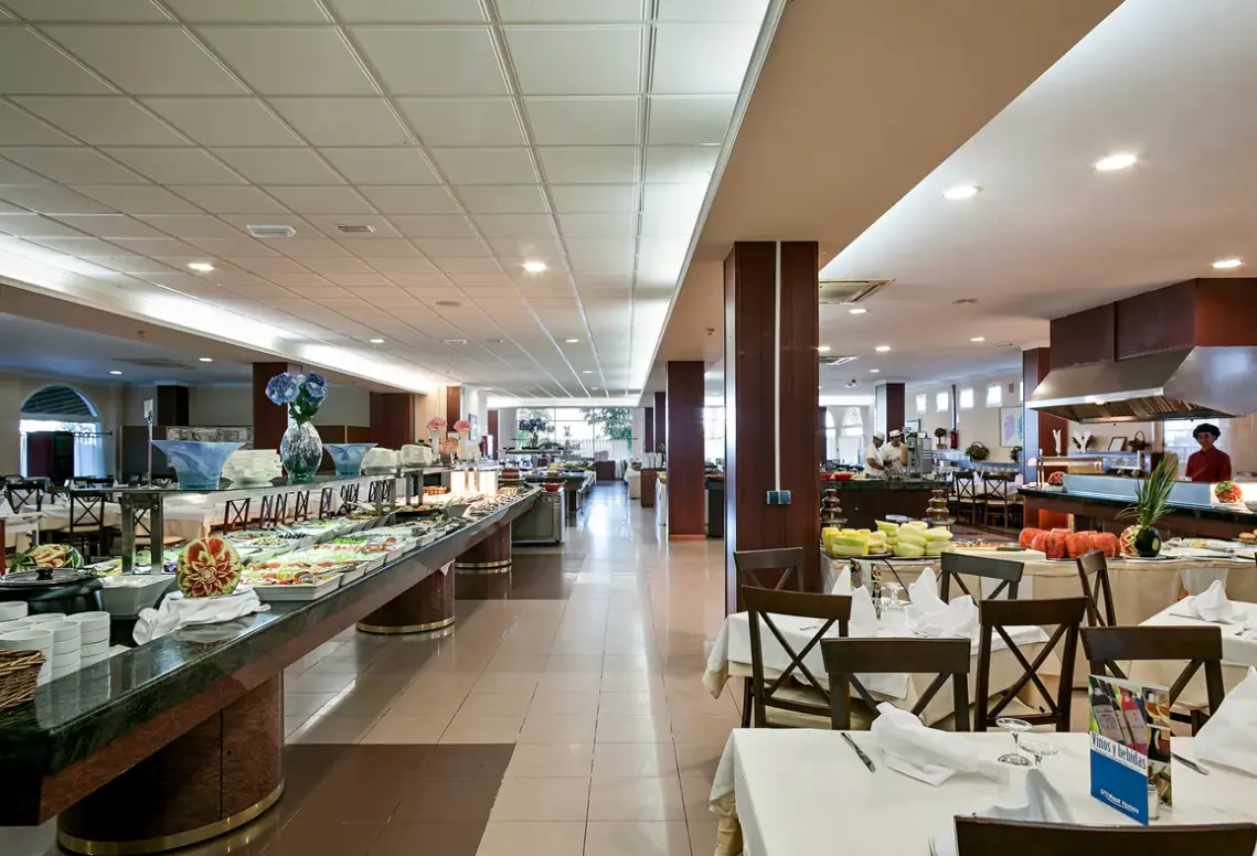Restauracja i jedzenie w hotelu Best Mojacar