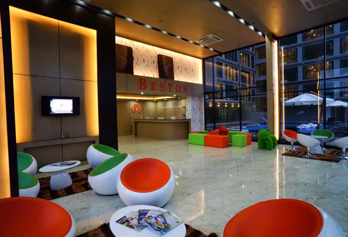 Lobby hotelu Beston Pattaya