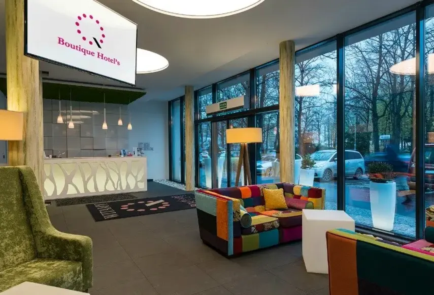 Lobby hotelu Boutique Wrocław