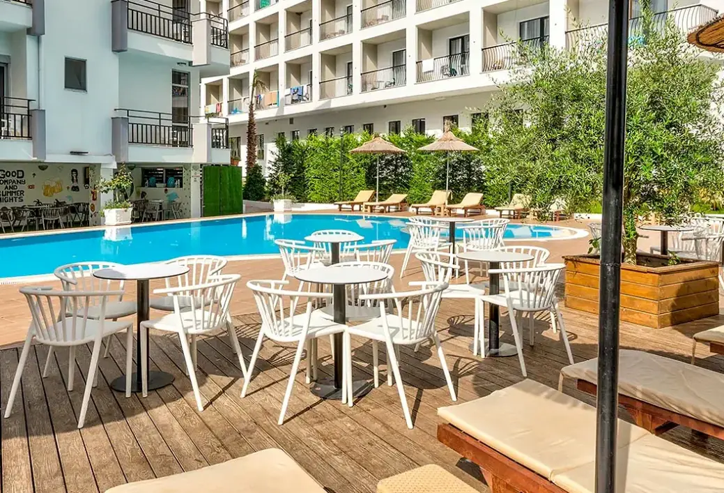 Basen w hotelu Casa Durres
