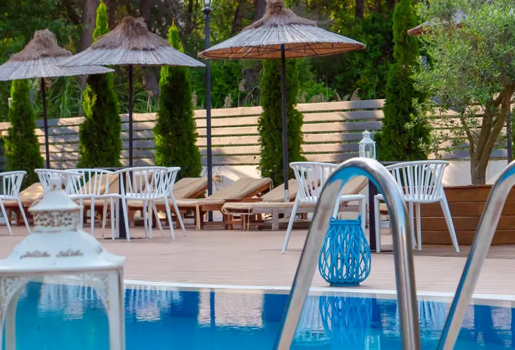 Basen w hotelu Casa Durres