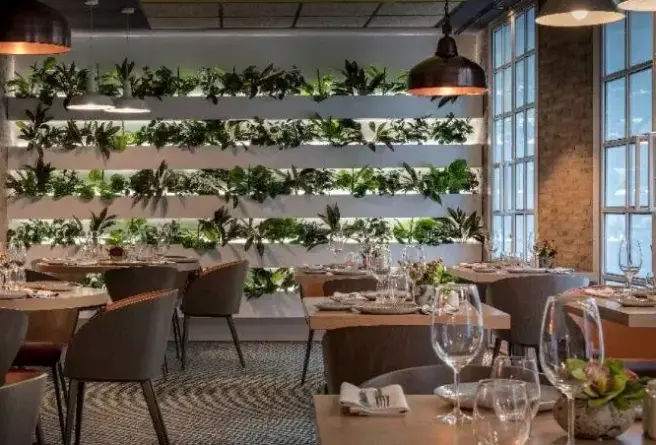 Restauracja i jedzenie w hotelu Catalonia Gran Via Madrid( ex Gaudi)
