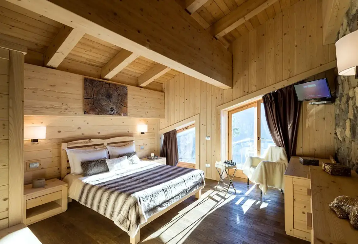 Pokój w hotelu Chalet Morel 1586