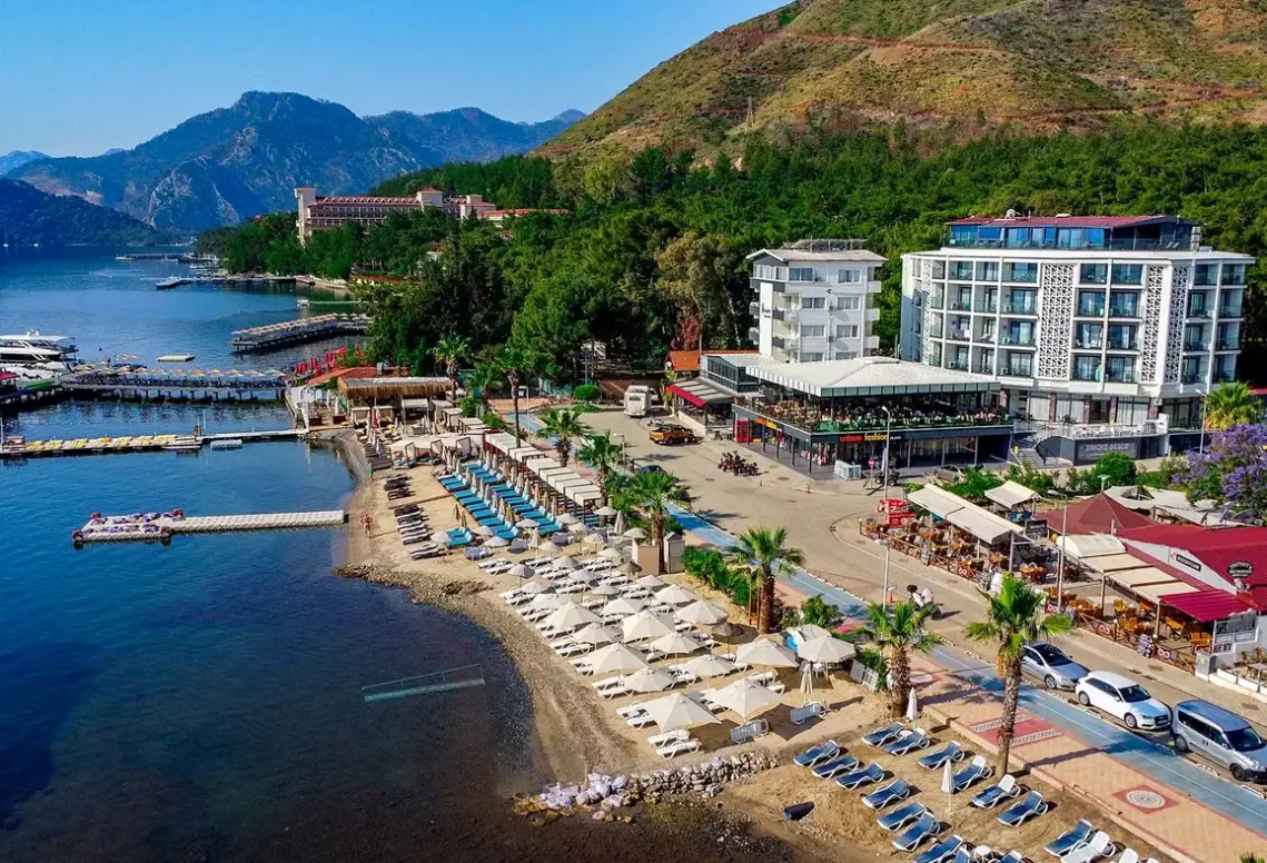 Plaża przy hotelu Class Beach
