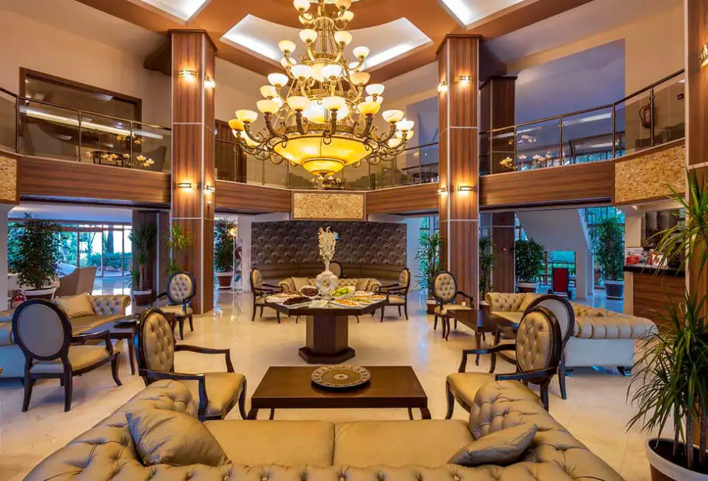 Lobby hotelu Club Turan Prince World